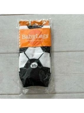 NEW BABY LEGS the original baby leg warmers one size soccer design